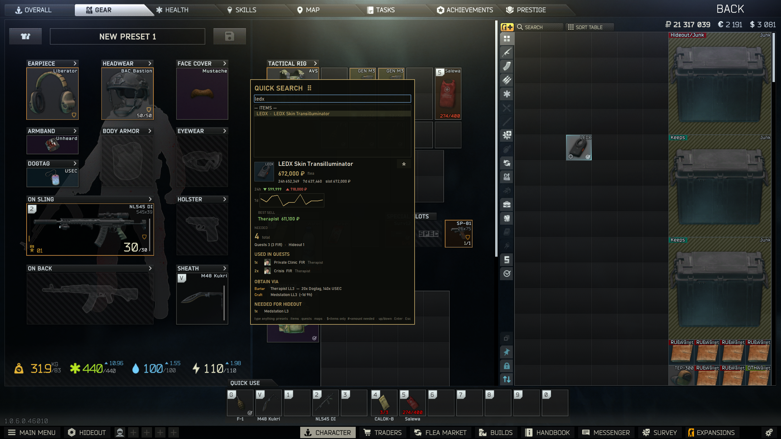 EFT Helper screenshot